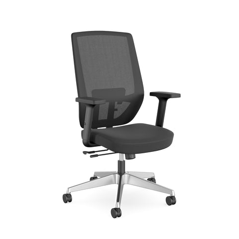 lennox alumium base office chair