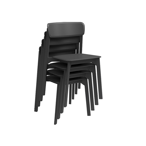 ryder chair stool all black